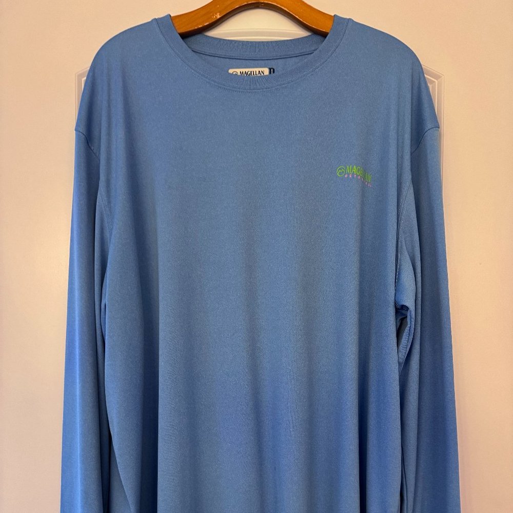 Mens XXL Swim Shirt by Magellan Outdoors (Blue)